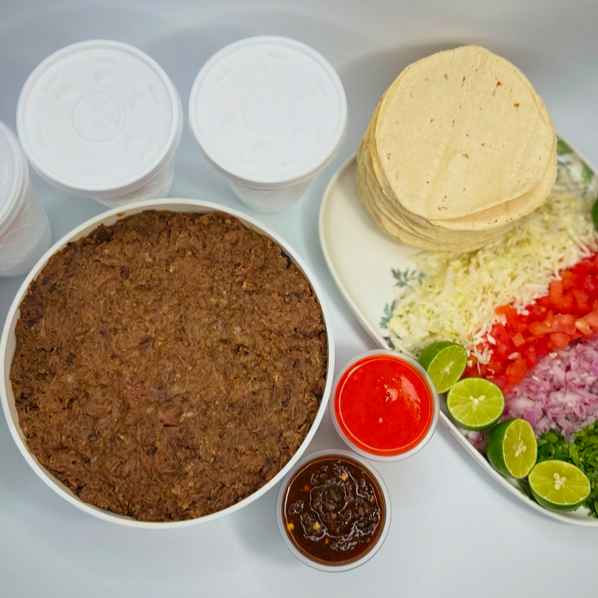 3/4 de barbacoa