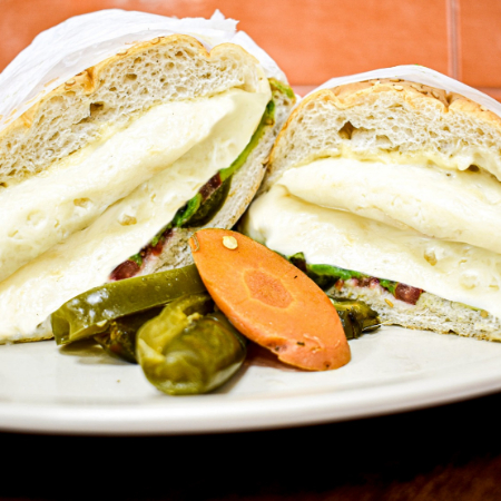 Torta de Queso Oaxaca