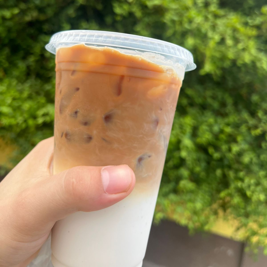 Latte en las Rocas de Vainilla