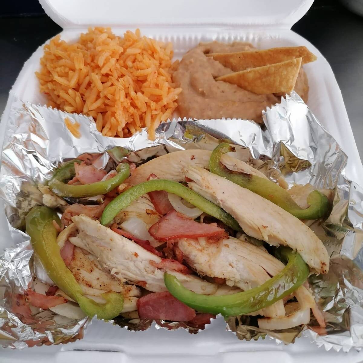 Fajitas de pollo