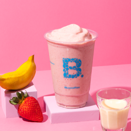 Leite, banana, morango e leite condensado. *500ml