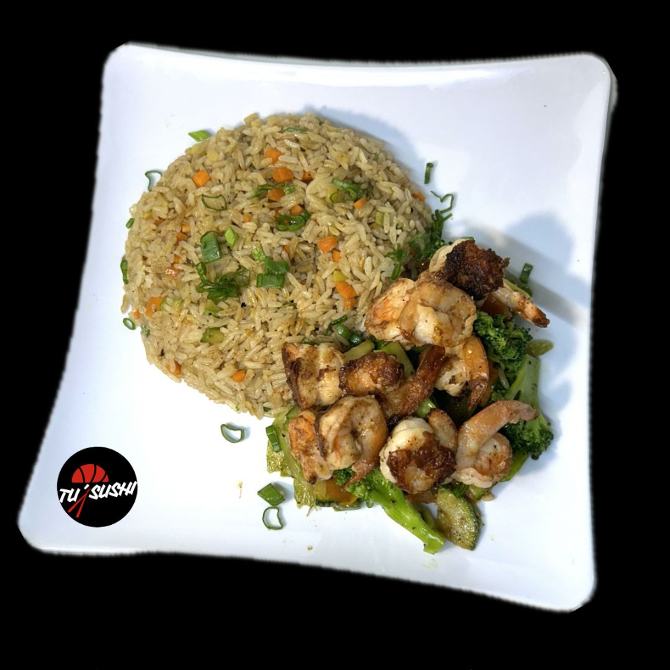 Teppanyaki de Camarón