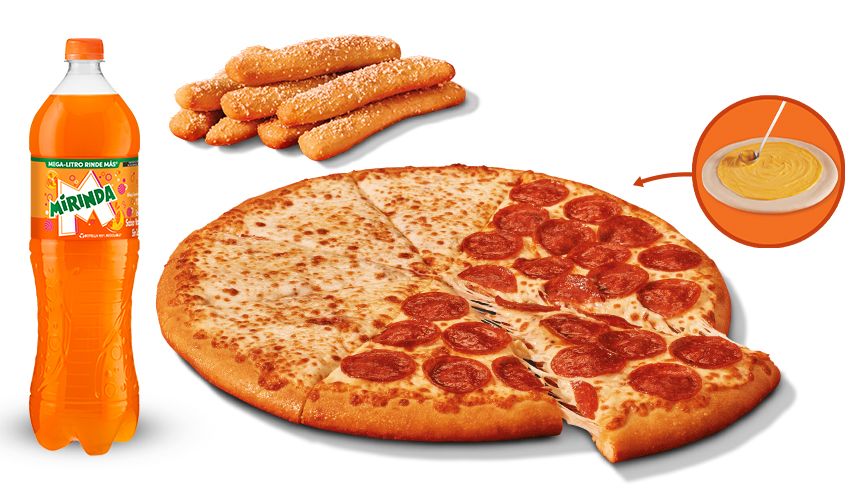 COMBO EXTRA EXTRA CHEDDAR NARANJA