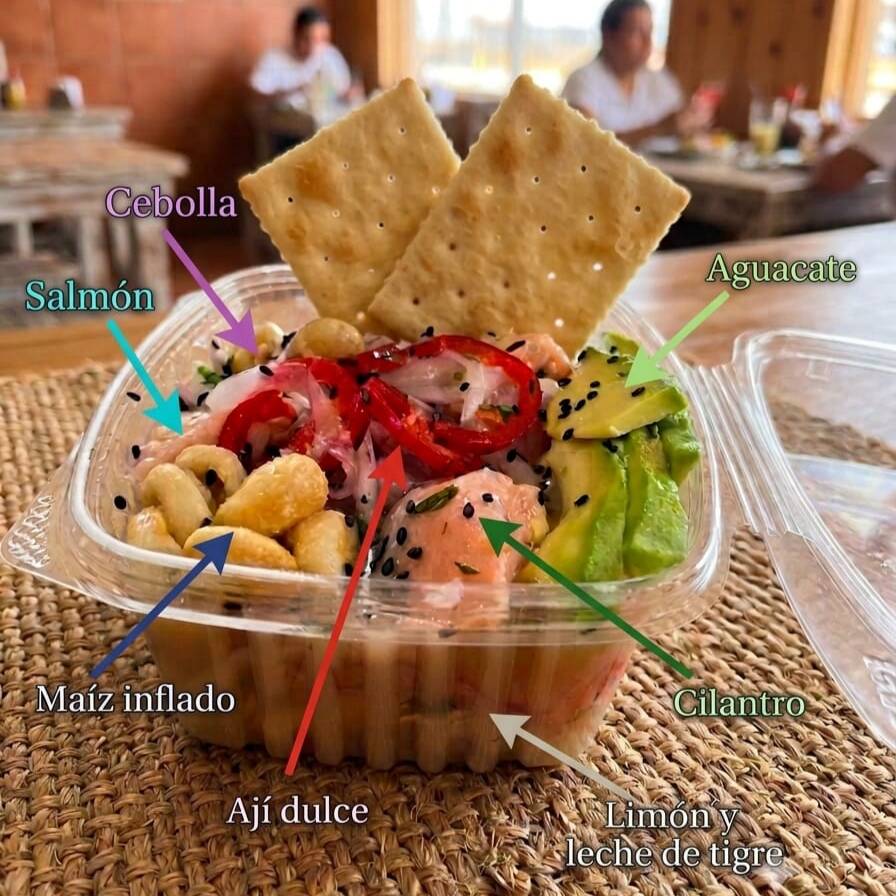 CEVICHE DE SALMON
