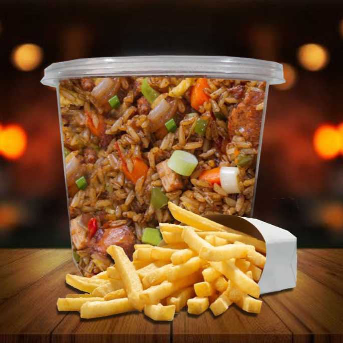 Combo Contenedor de Arroz Chino + Francesa
