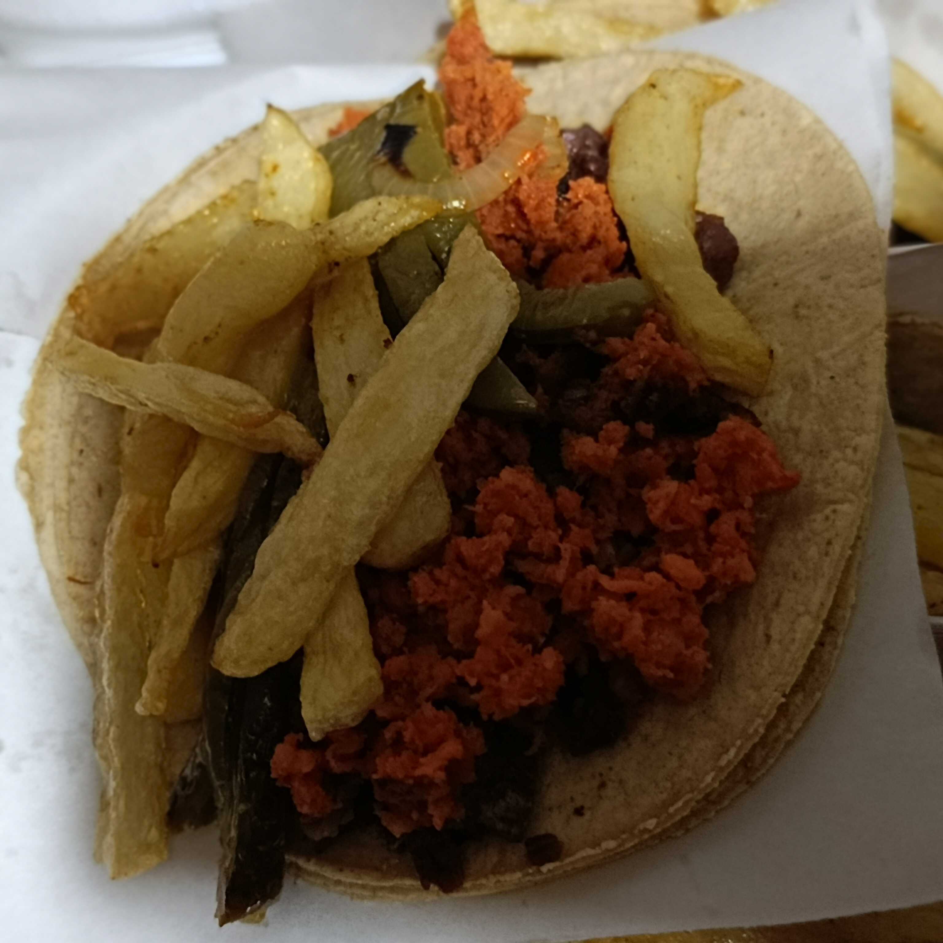 Tacos de cecina