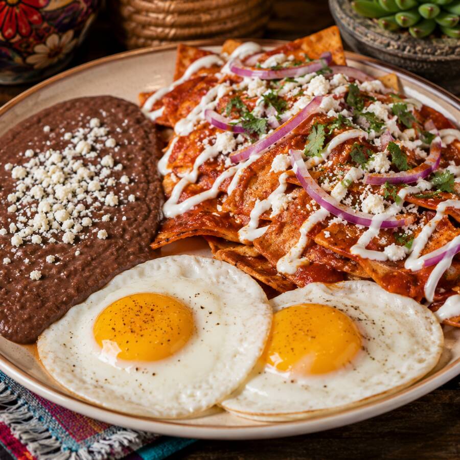 Chilaquiles Rojos