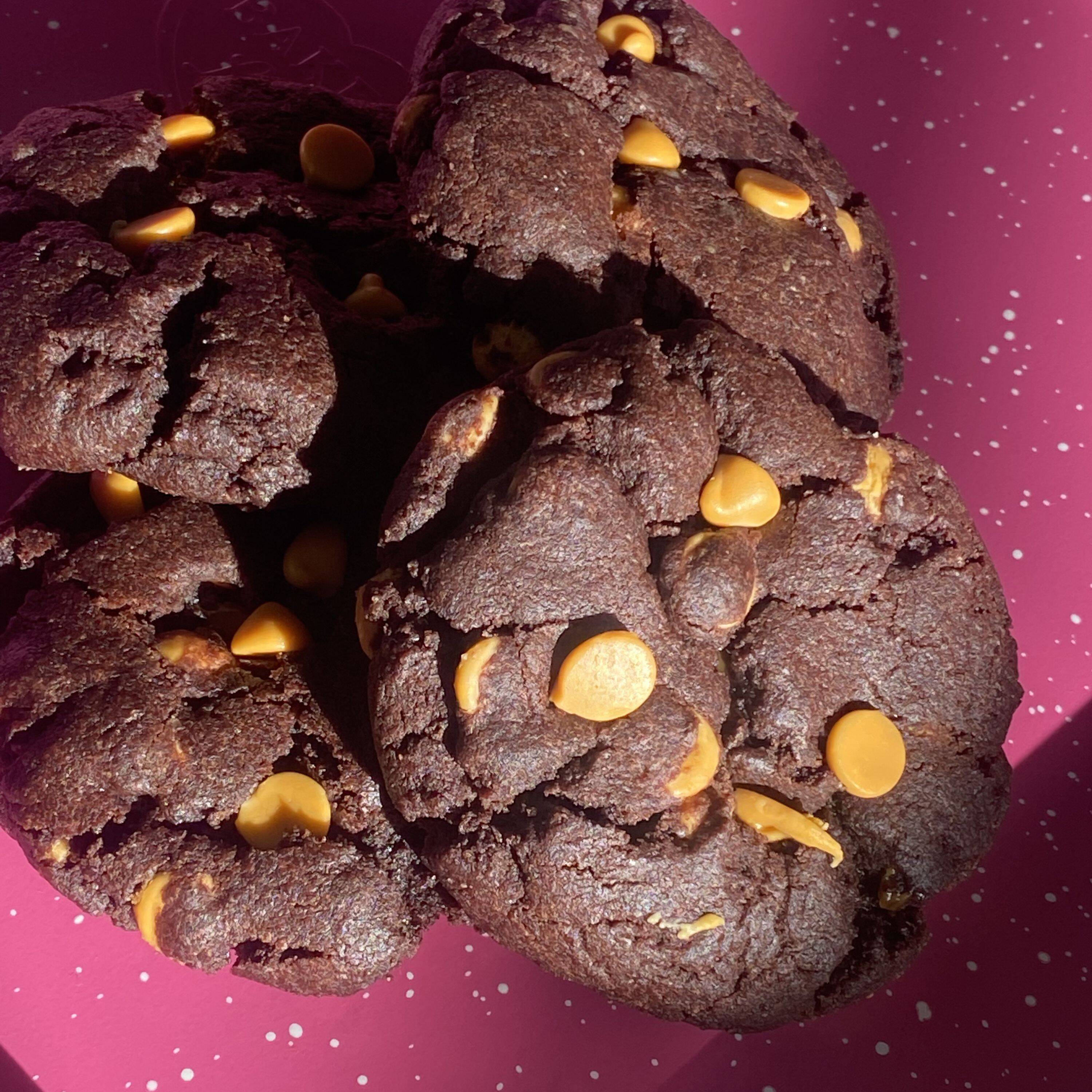 Galleta Chocolate con Caramelo Salado