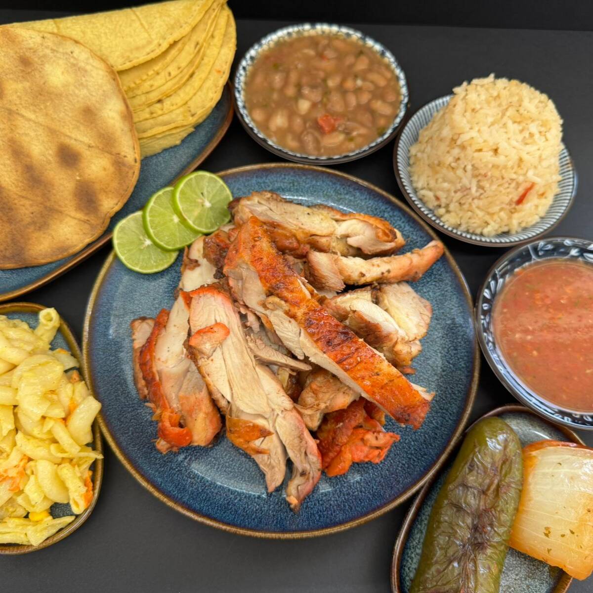 1/2 Orden de pollo deshuesado