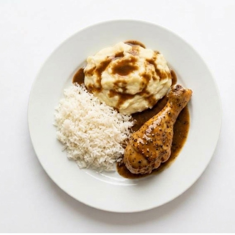 Pollo al Horno con Pure