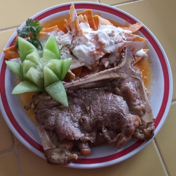 Costilla asada de res