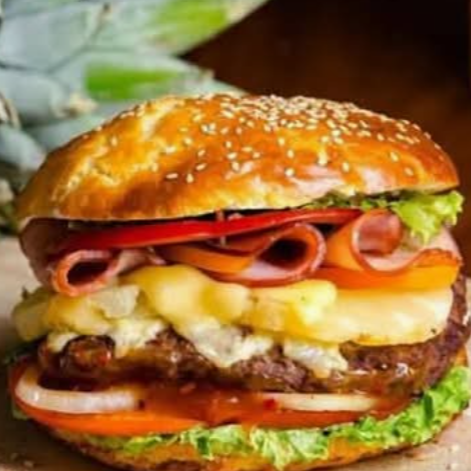 Hamburguesa Hawaiana