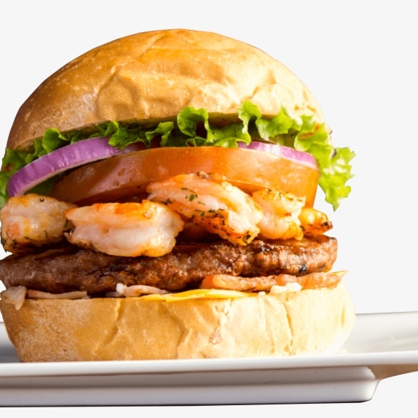 Hamburguesa Mar y Tierra