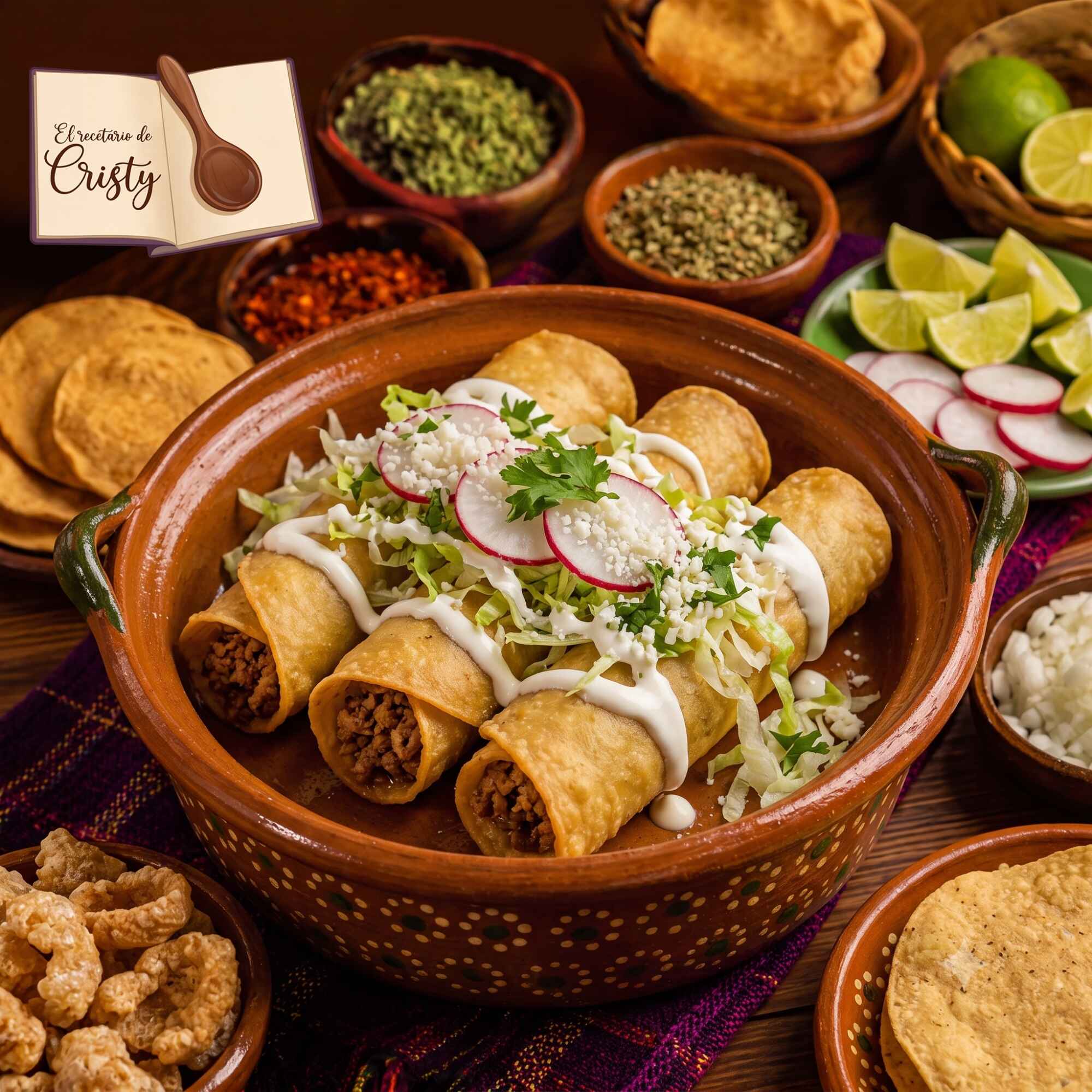 Orden de 3 Tacos de Picadillo