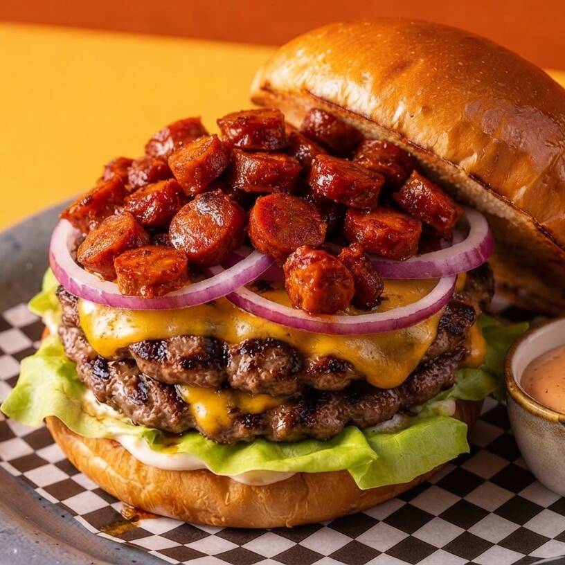 Hamburguesa Chistorra