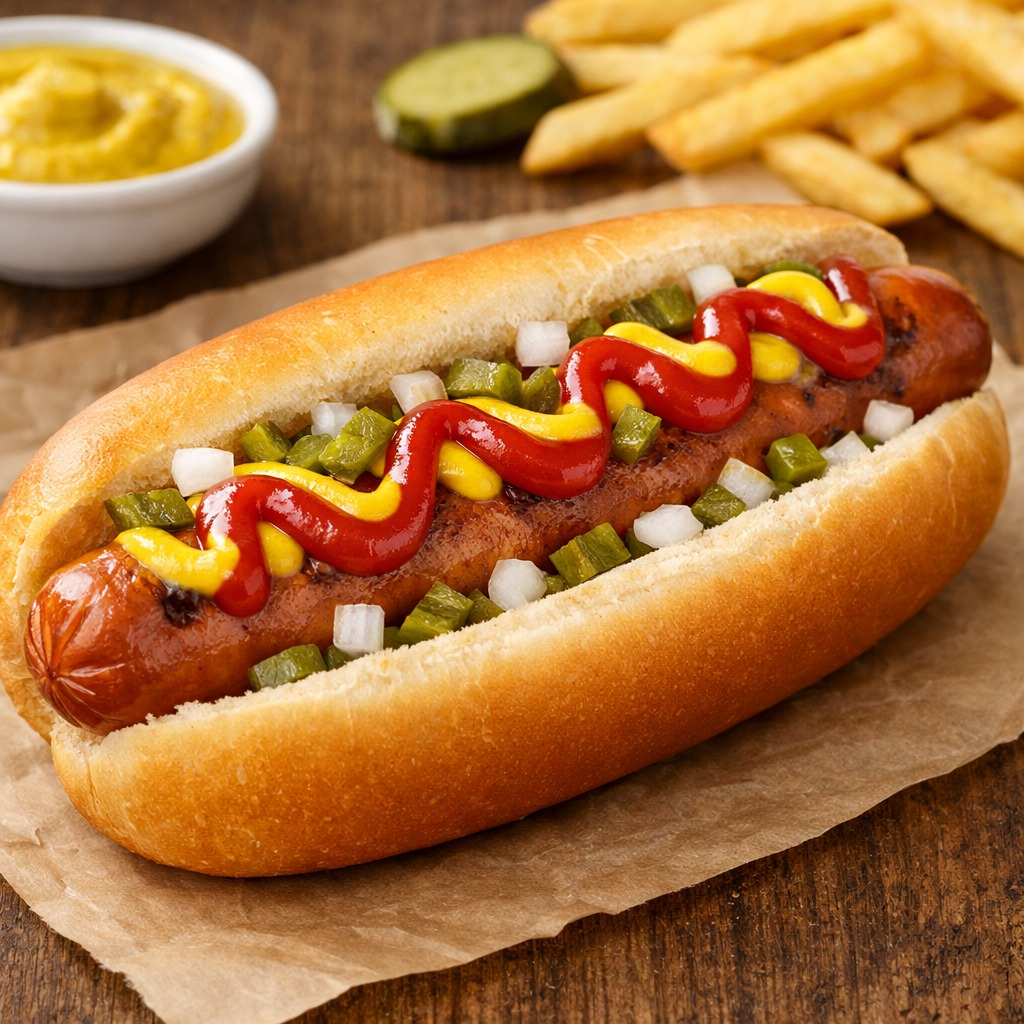 Hot Dog Clásico + Papas