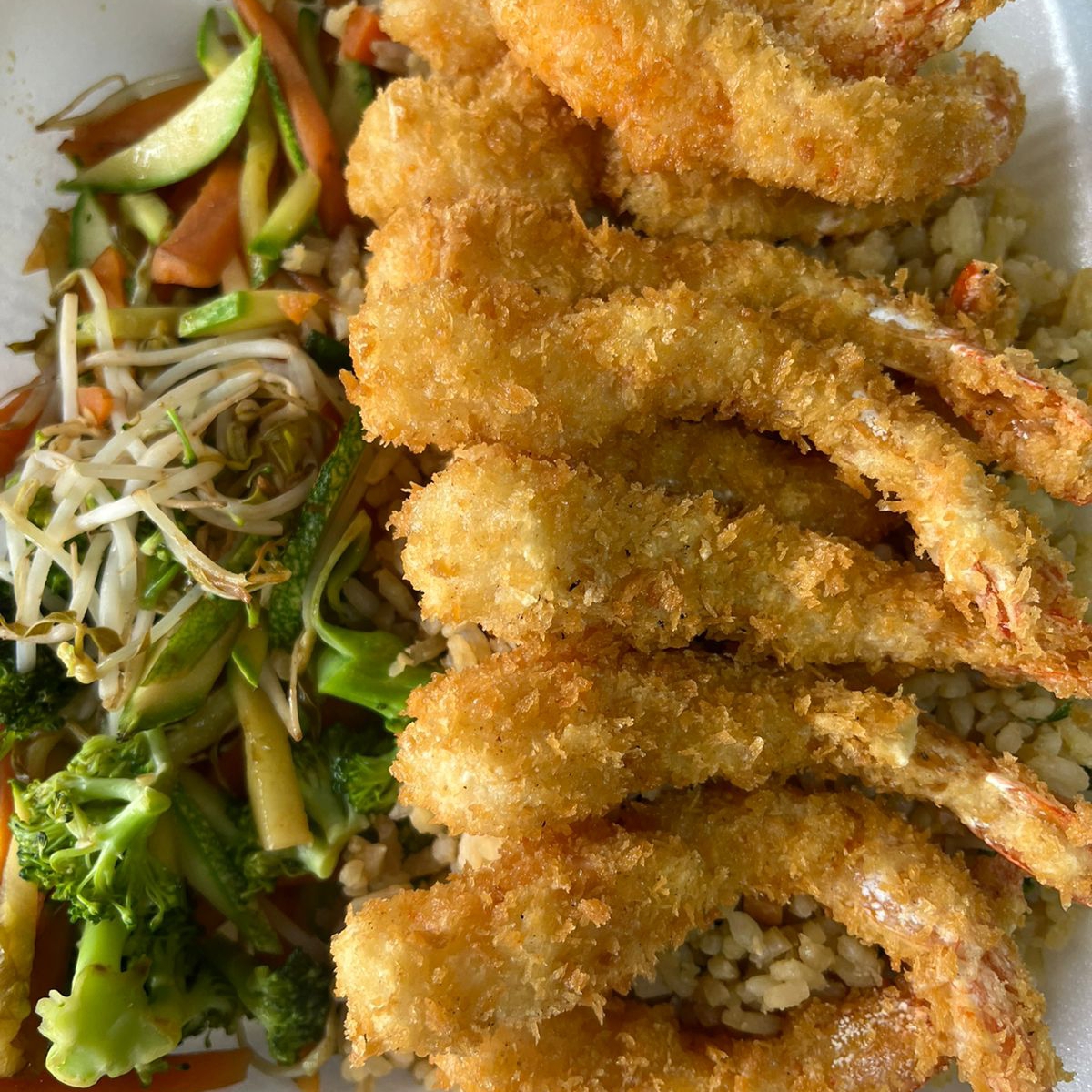 TEPPANYAKI CAMARONES EMPANIZADOS