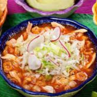 Plato de Pozole de Pura Carne
