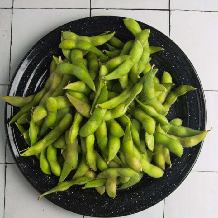 Edamames Asadas