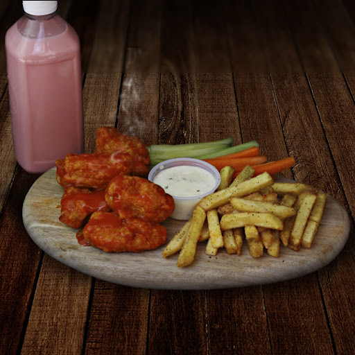 Combo Papa Boneless 250gr + Bebida