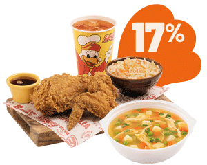 Combo Frisby Clásico, sopa