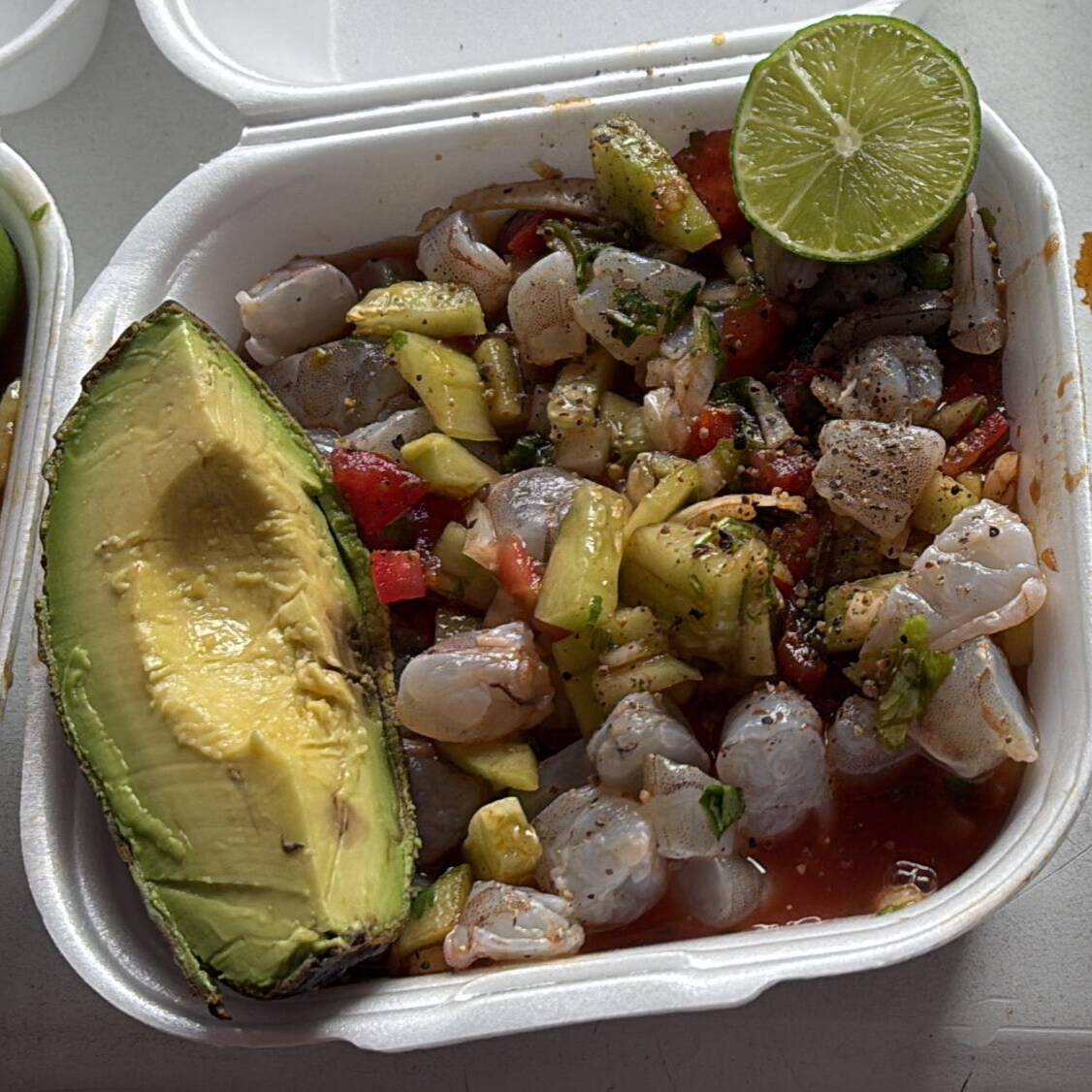 Orden de ceviche chica