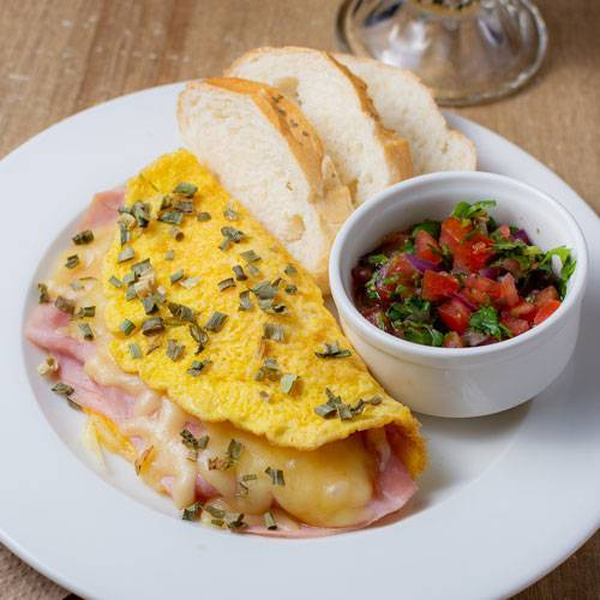 Omellete Jamon y Queso