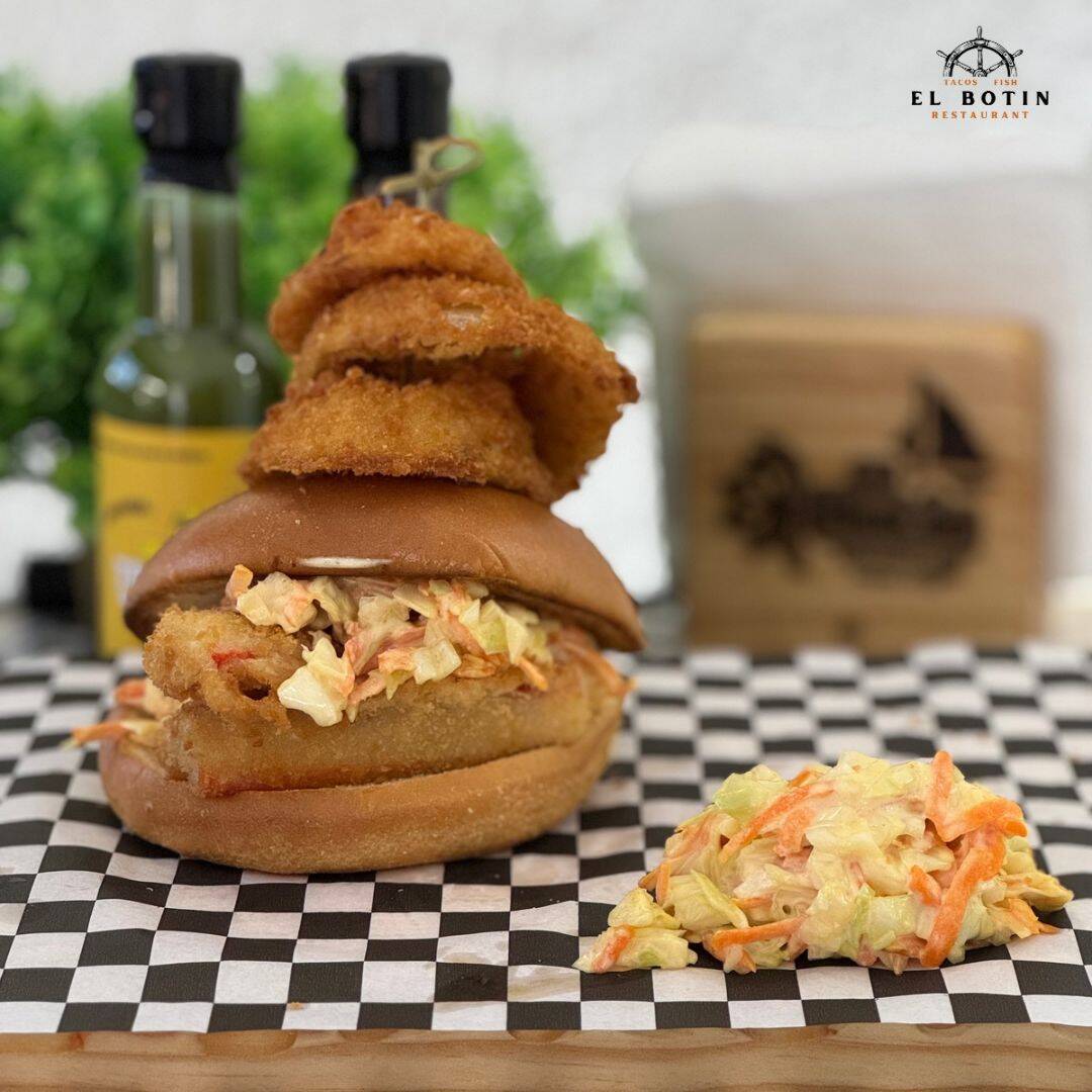 HAMBURGESA DE PULPO