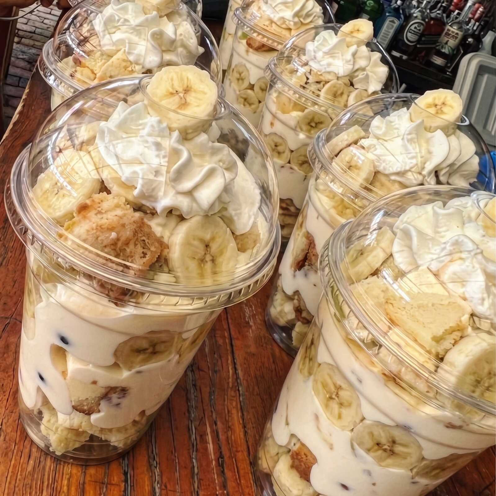 Rebanada de Cheesecake con Platano