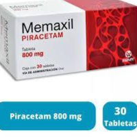 Memaxil (Piracetam) 800 Mg con 30 Tabletas