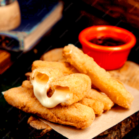 Dedos de Queso con Papas a la Francesa 6 Piezas