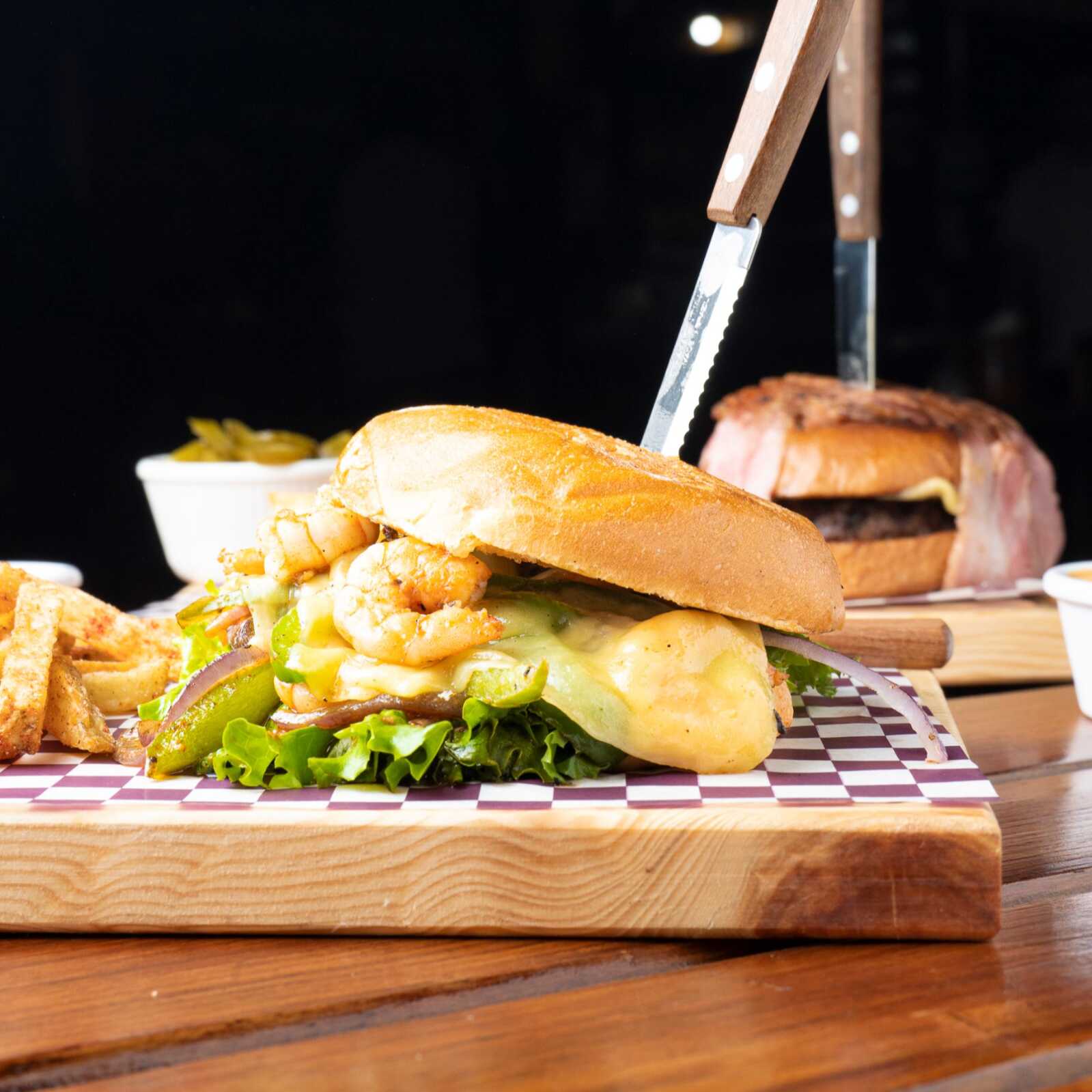 HAMBURGUESA CAMARON