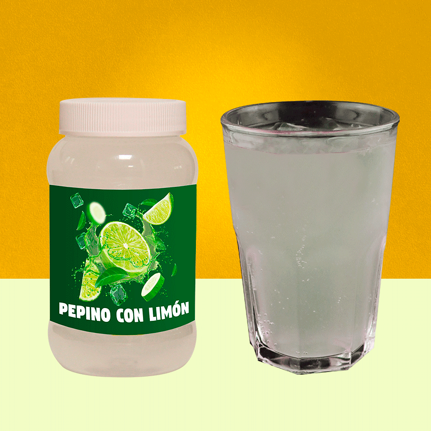 Agua De Pepino Limón 500 Ml