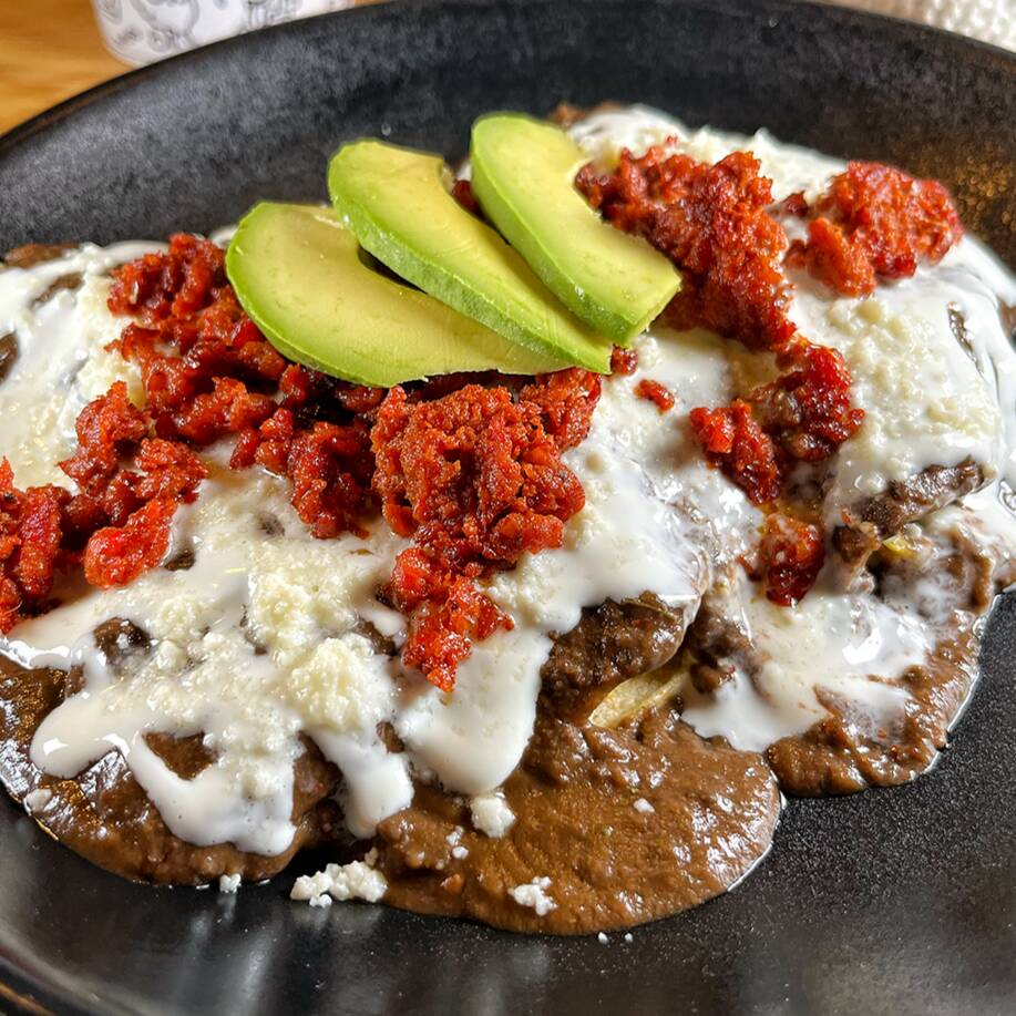 Enfrijoladas