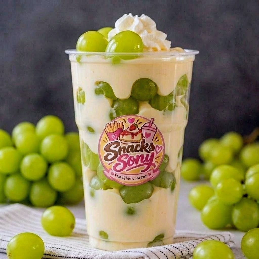 Uvas con Crema