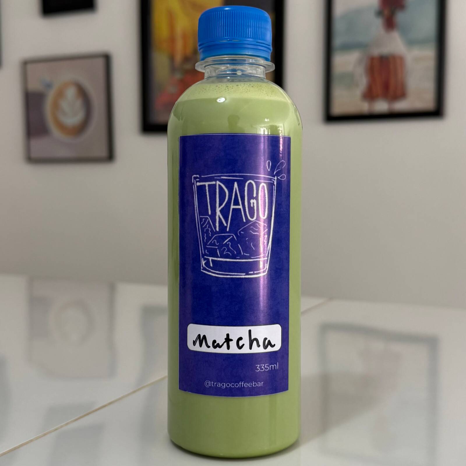 Matcha Latte 12 Oz
