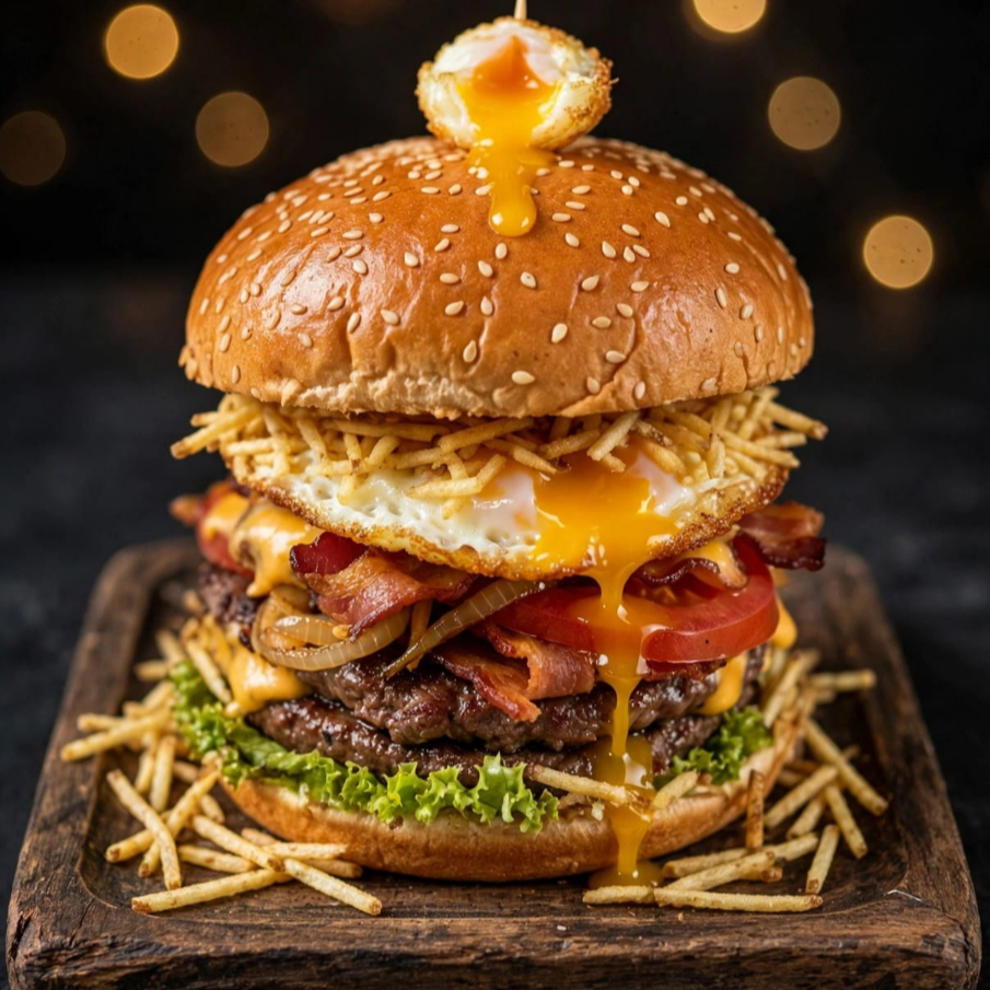 Hamburguesa Súper Pompi's