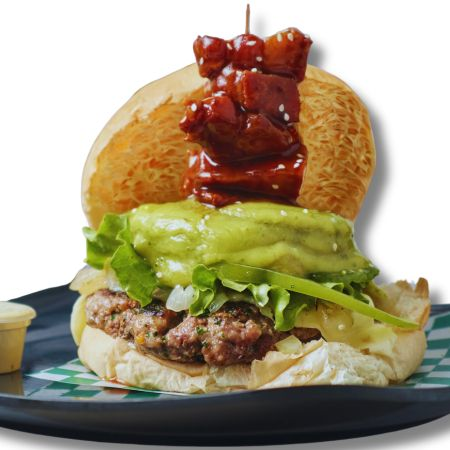 Hamburguesa Chicharron Pork 🐽
