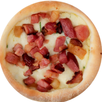 Queijo frescal + ricota + salsinhas+ bacon + Muçarela (Não Acrescentamos ou Retiramos Itens do Recheio)