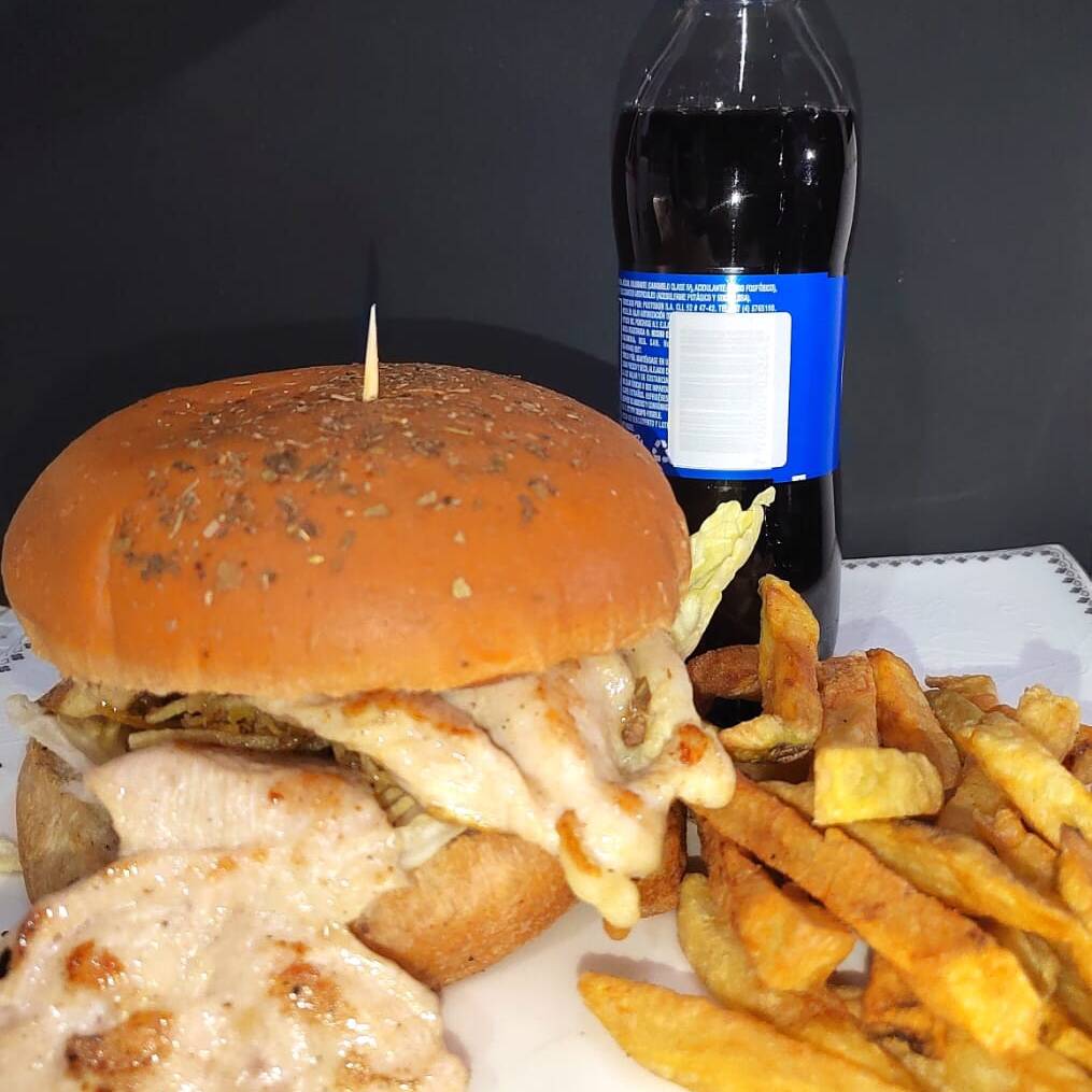 Hamburguesa Doble Pechuga x 2
