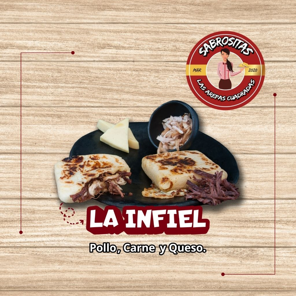 Arepa La Infiel