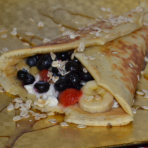 Crepa blueberry