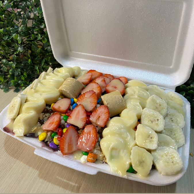 Para quem não quer que o Açaí acabe ! Uma tigela generosa para você montar com ate 5 toppings incríveis. 💜✨️