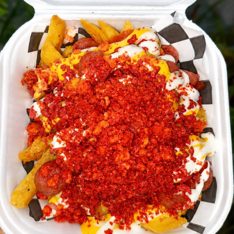 Salchipapas Fleming Hot