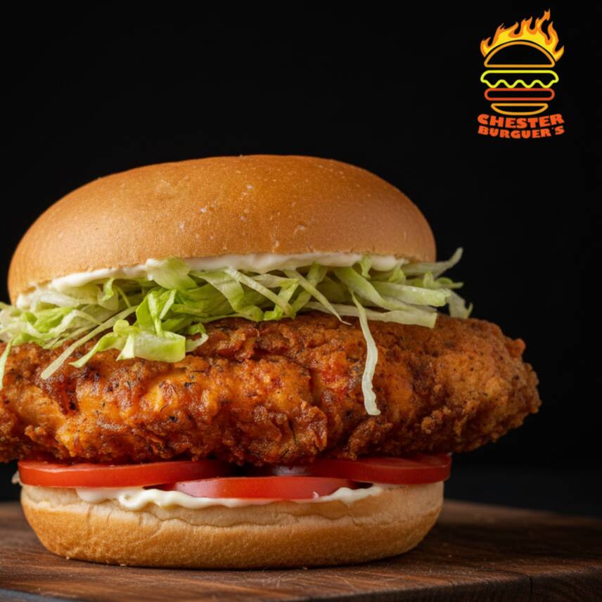 Hamburguesa Chicken BBQ