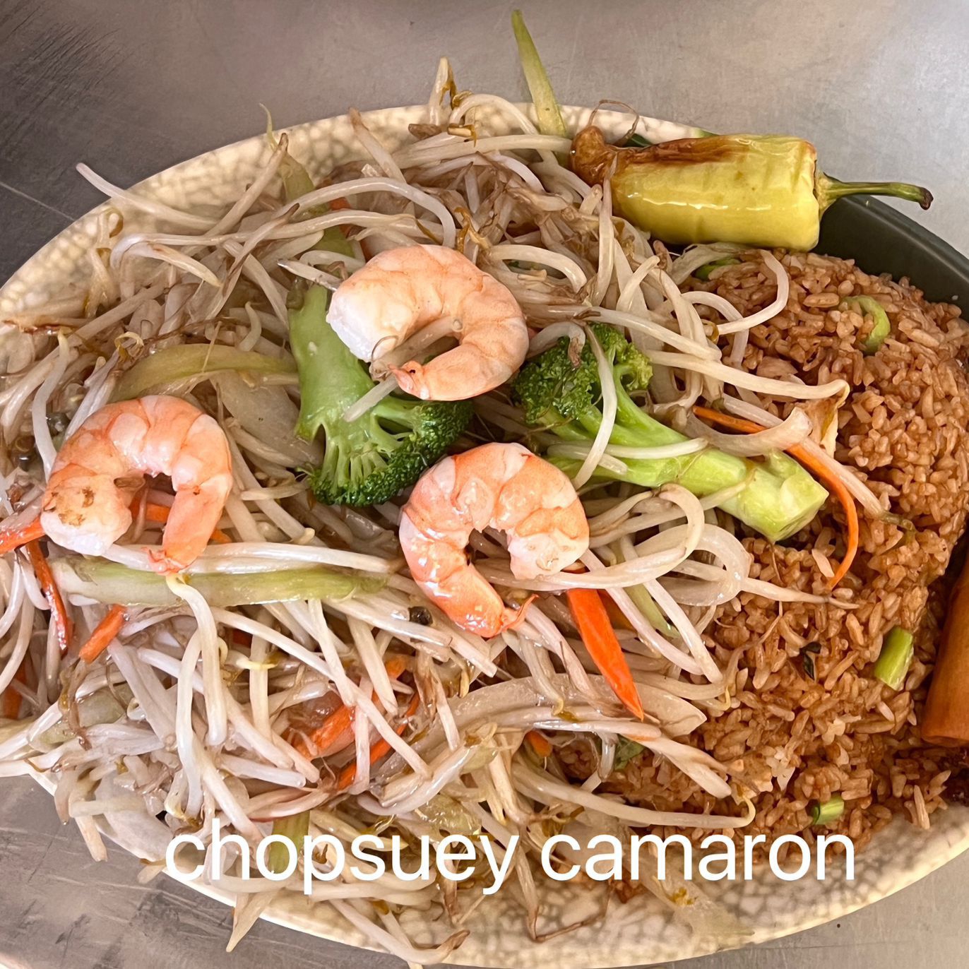 Lonche N° 15 Chopsuey Camarón