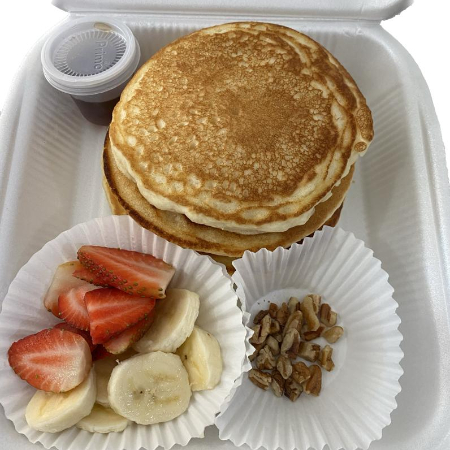 Combo 5 piezas de Hotcakes + Bebida