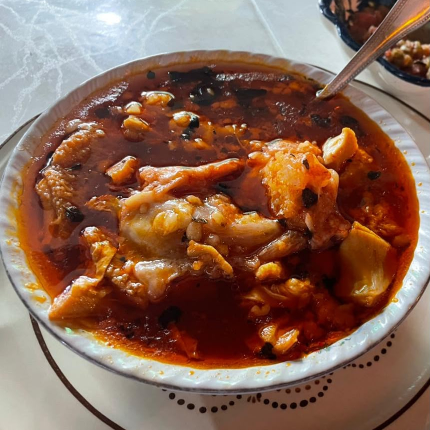 Plato Grande solo con Pancita