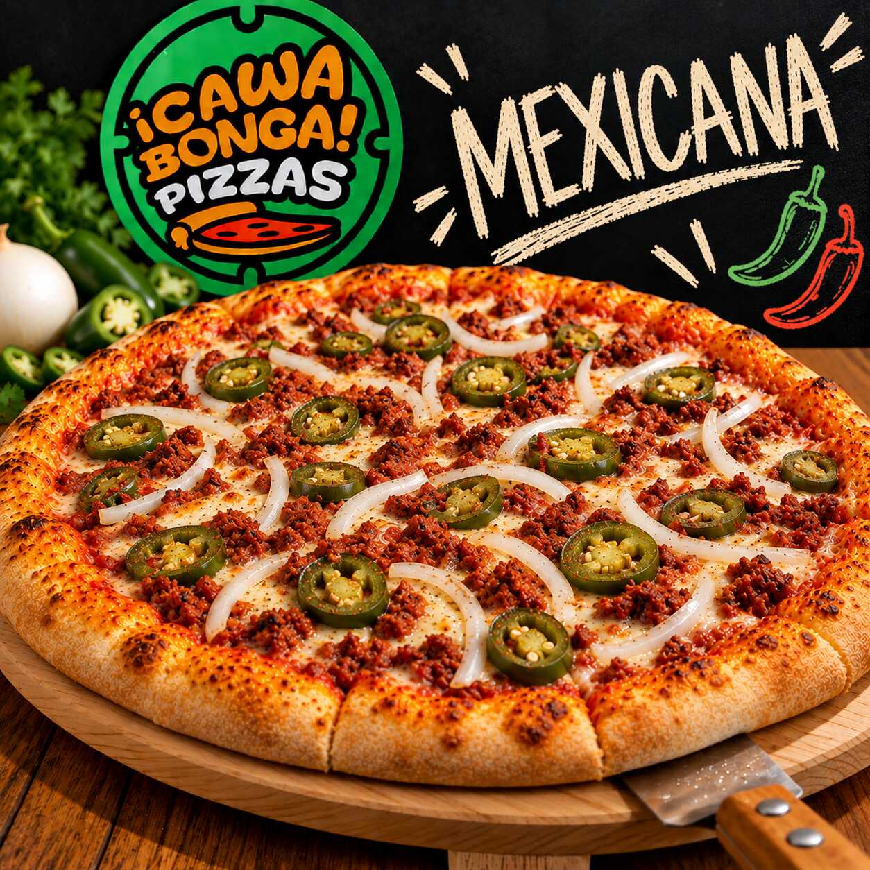 Pizza Mexicana Mediana