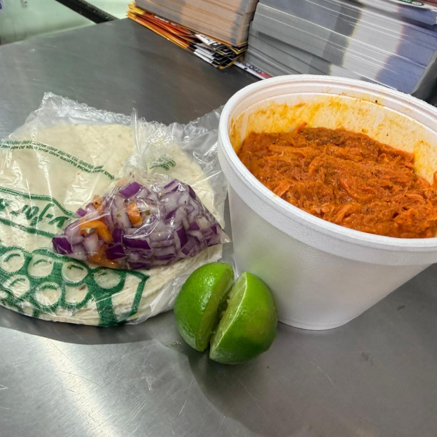 Asado De Puerco (Rinde Para 5 Tacos)